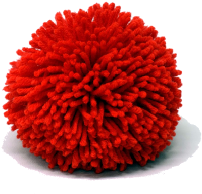 Red Fluffilo - Wool (480x480), Png Download