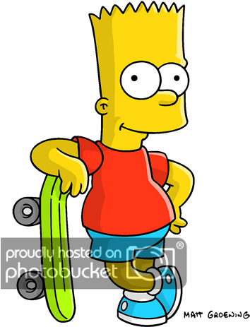 I ♥ The Simpsons Do You Picture Belongs To Matt Groening - Boy From The Simpsons (369x508), Png Download