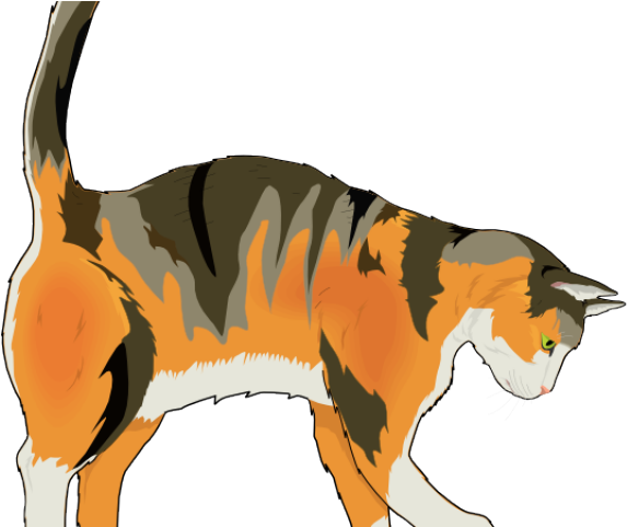 Predator Clipart Cat And Mouse - Cafepress Cat And Mouse Rectangle Magnet (640x480), Png Download
