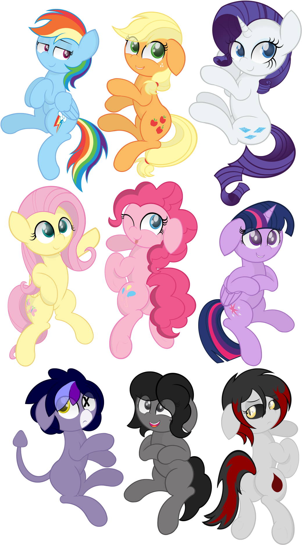 Many Pon Follower Picture //thanks For The Follow Cute - Cartoon (1087x1920), Png Download