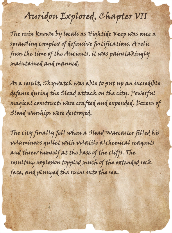 Auridon Explored Vii - Vellum (592x801), Png Download