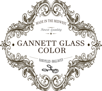 Image Of Gannett Glass Colored Tubing $32/lb - Emblem (396x354), Png Download
