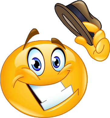 Greet Someone Using This Pleasant Emoji - Tipping Hat Emoji (400x400), Png Download