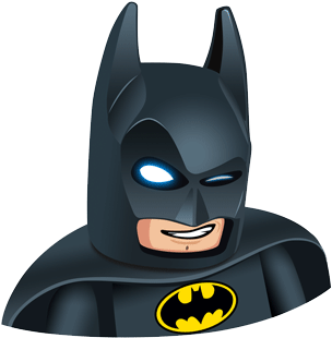 Wink Feature Png - Lego Batman Wink (384x384), Png Download