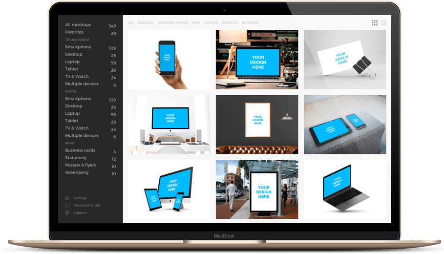 Mockup Your Designs The Smart Way - Smartmockups (908x562), Png Download