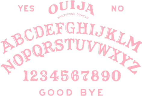 Ouija, Png, And Ouija Board Image - Ouija, It Glows In The Dark (1998) (500x345), Png Download