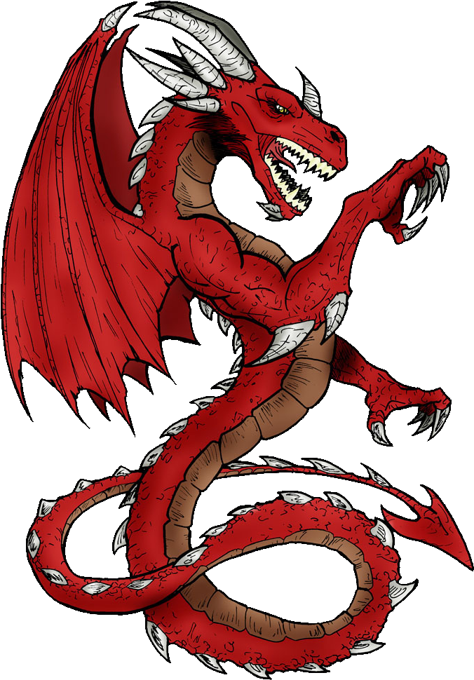 Free Icons Png - Dragon Png (690x1001), Png Download