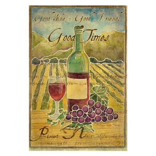 Ended - Toland Home Garden Pinot Noir 2-sided Garden Flag (1000x1000), Png Download