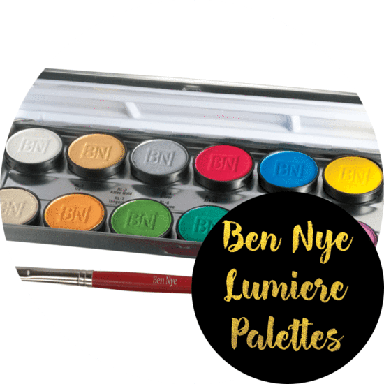 Ben Nye Lumiere Color Palettes - Ben Nye 12 Color Palette, Lumiere Grande Colour (550x550), Png Download