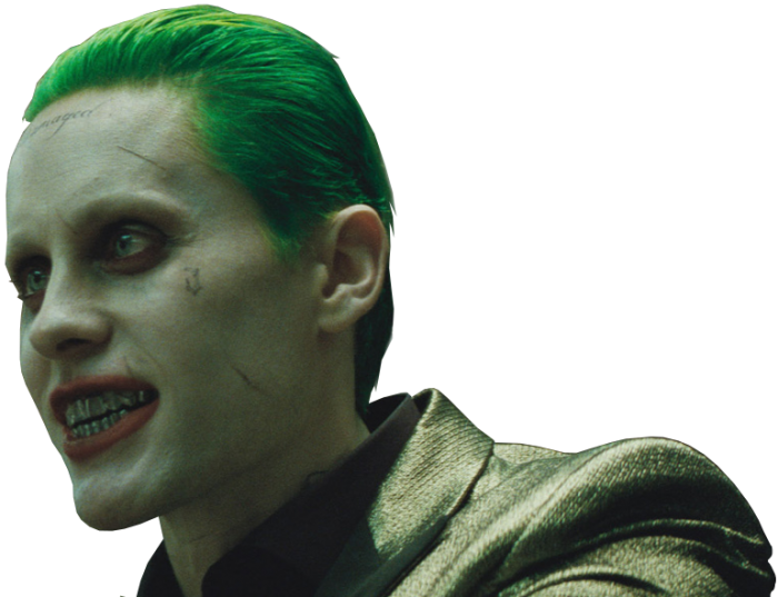 Suicide Squad Render Comments - Joker Suicidé Squad Png (700x537), Png Download