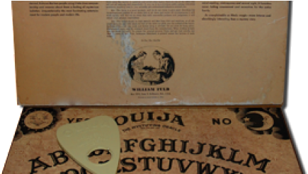 Ouija Board William Fuld And The Baltimore Talking - Ouija Board (520x245), Png Download