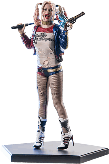 Suicide Squad Harley Quinn - Iron Studios Harley Quinn (398x600), Png Download