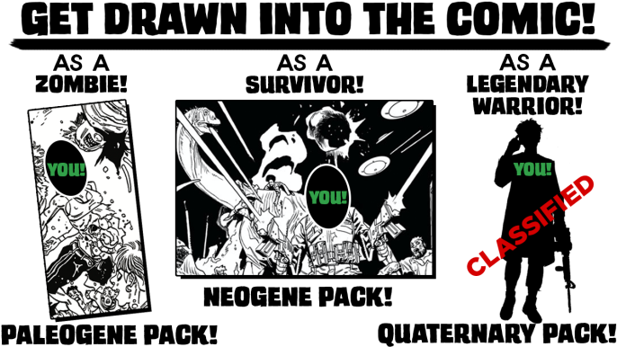 ☣be In The Comic You Can Also Become Part Of The Adventure - Flyer (695x391), Png Download