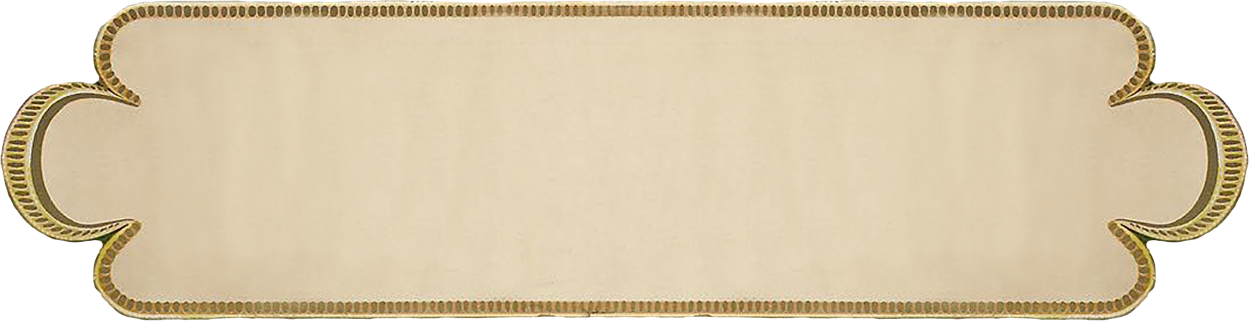 Label Frame Png - Label Transparent Background Vintage (1785x460), Png Download