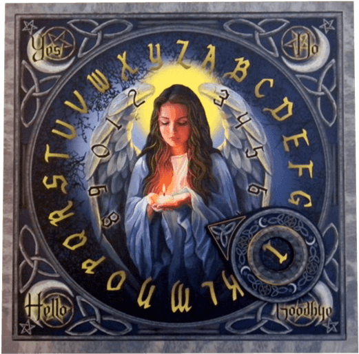 Angel Spirit Ouija Board By Lisa Parker - Truth Fairy The Enchanted Pendulum & Message Board (555x555), Png Download