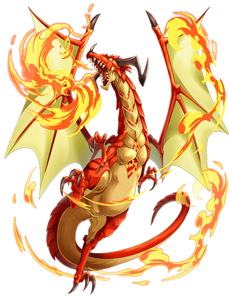 Ignite Transparent - Fire Dragon Transparent (480x640), Png Download
