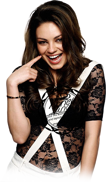 Mila Kunis Png Transparent - Mila Kunis Png (407x700), Png Download