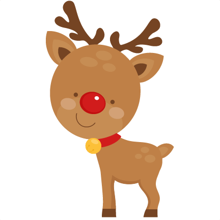 Cute Reindeer - Clip Art (432x432), Png Download