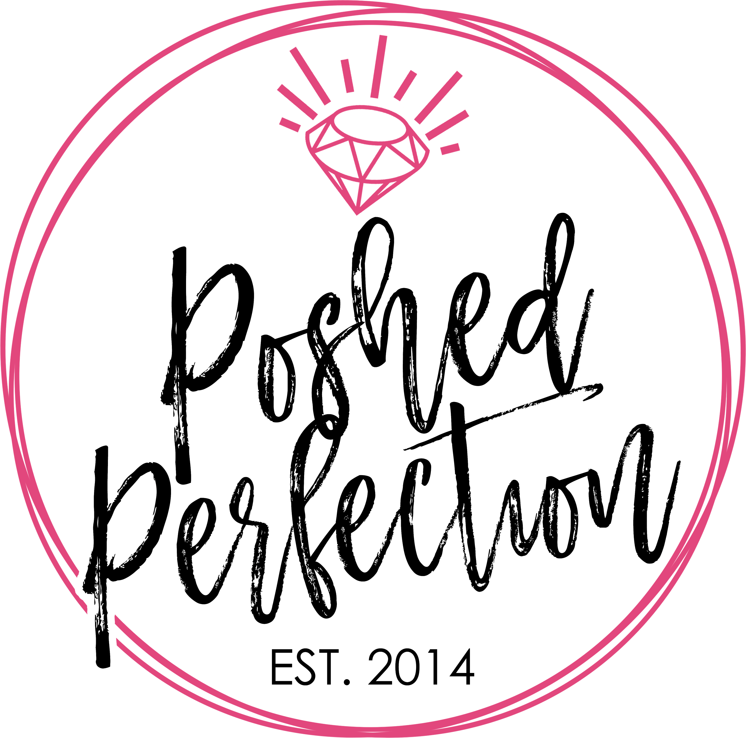 Posh By Katie - Personalized Clipboard, 2-sided (bride Flourish) (2578x2552), Png Download