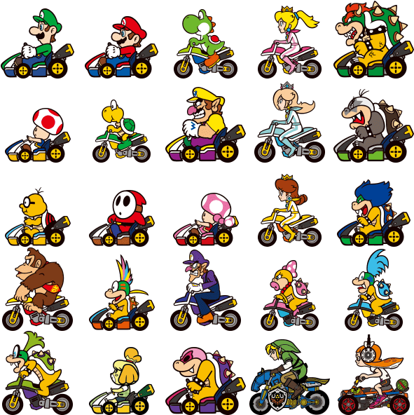 Mario Kart 8 Deluxe Website Updated With A Bunch Of - Mario Kart 8 Deluxe Stamps (600x600), Png Download