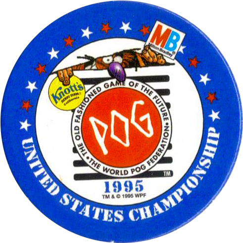 World Pog Federation > Tournament November 1995 Knott's - Pog The Game (500x500), Png Download