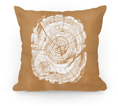 Tree Growth Rings Pillow - Love Chocolate Quotes (484x484), Png Download