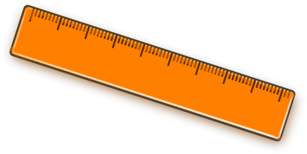 Ruler Png - Cartoon Picture Of Ruler (600x301), Png Download