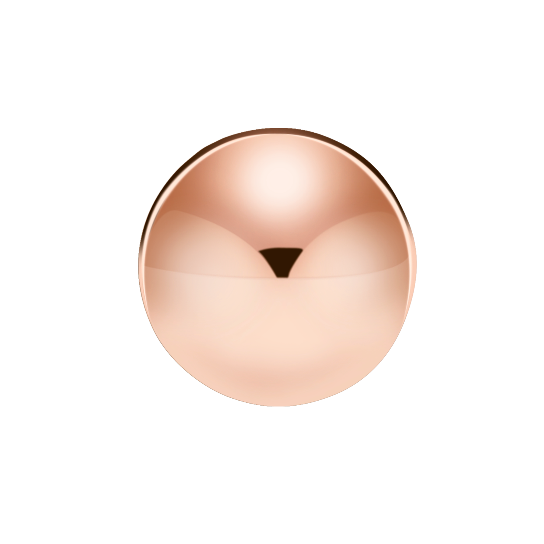 Sphere Stud Earring 8mm - Candle (1800x1800), Png Download