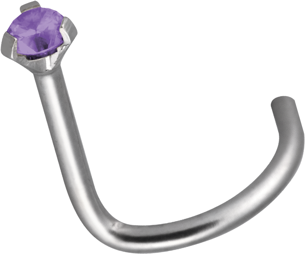 Titanium Nose Stud - Body Jewelry (1008x841), Png Download