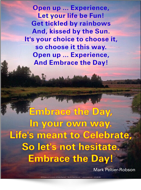 Embrace The Day - Grace Enough: Timeless Words For Trying Times [book] (650x670), Png Download