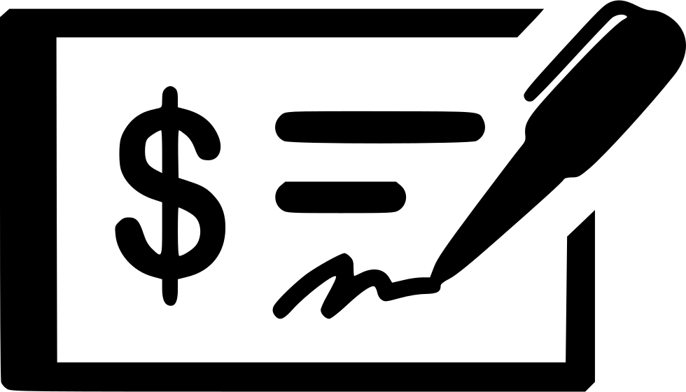 Cheque Comments - Free Cheque Icon (980x560), Png Download
