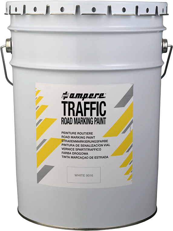 Road Marking Paint Ampere Traffic Road Marking Paint® - Road Marking Paint White (680x1026), Png Download