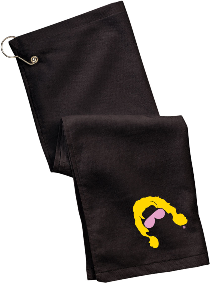 Flair Silhouette Golf Towel - Golf (1155x1155), Png Download