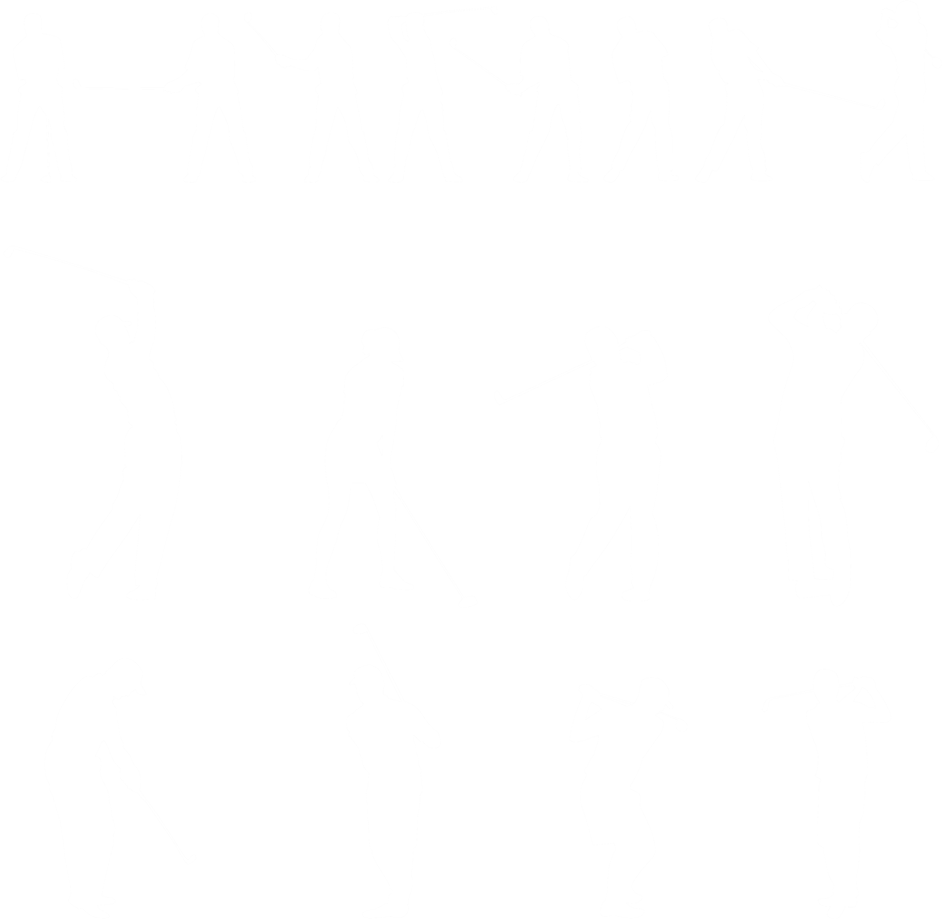 Golf Silhouette Png - Golf Fabric - Golfers Dark Blue - Blue Custom Fabric (2004x2004), Png Download