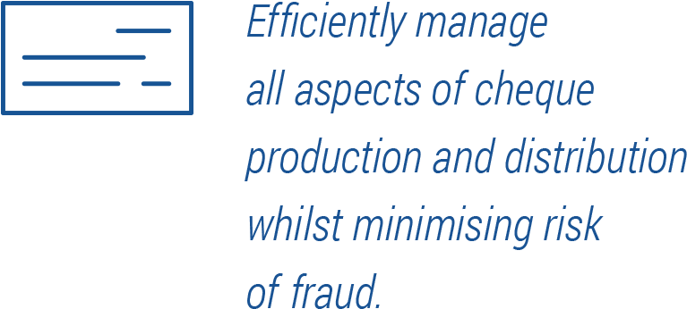 Find Out How To Produce Cheques And Manage Cheque Disbursements, - Electric Blue (990x654), Png Download