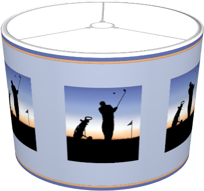 Early Morning Golf Tee Time - Silhouette (674x516), Png Download