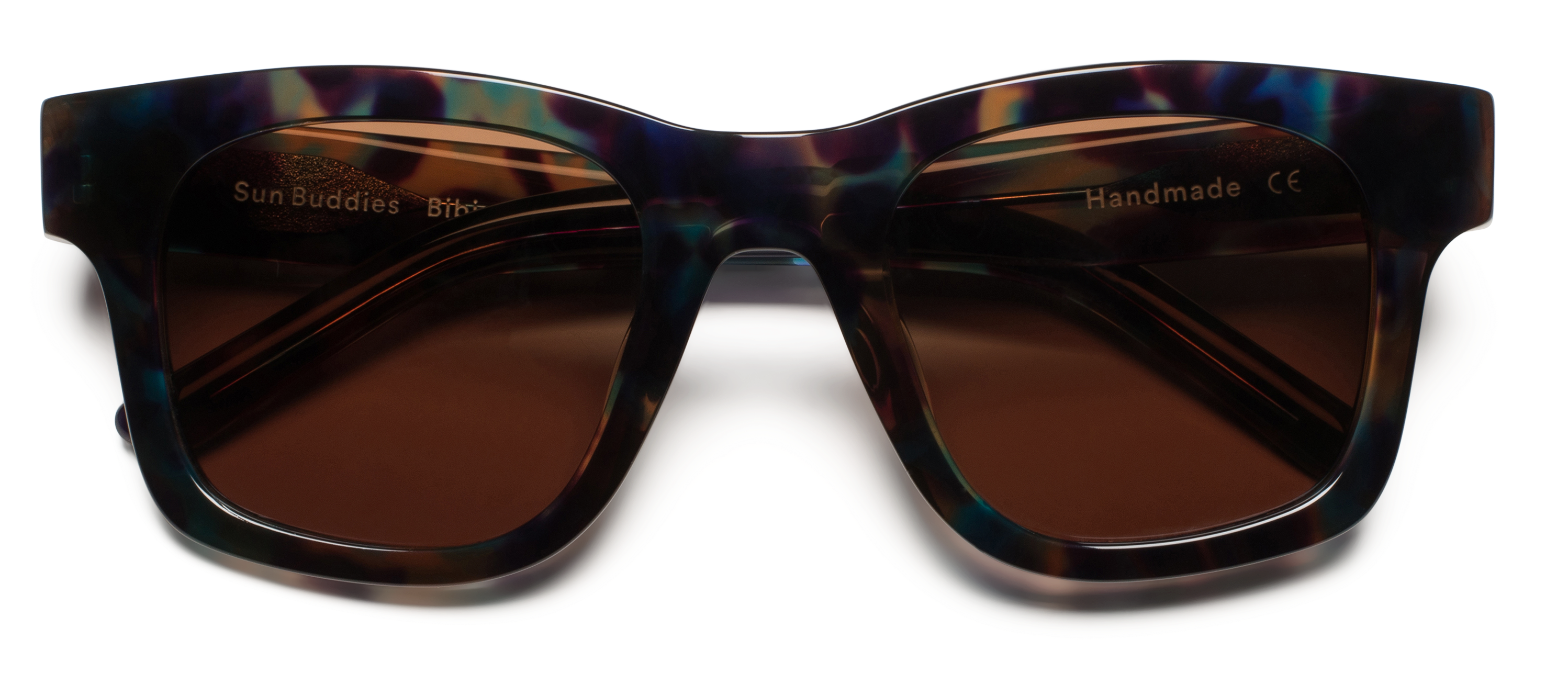 Bibi - Sun Buddies Bibi Blue Leopard Sunglasses (3072x1350), Png Download