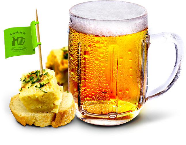 If You Are Traveling Around Spain And You Get Into - Lager (651x521), Png Download