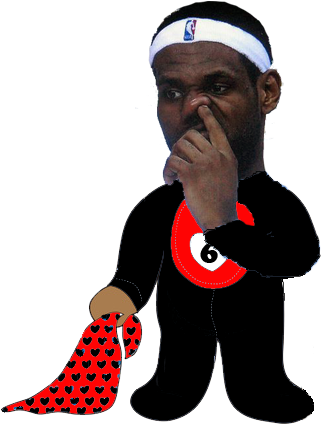 11) Tomorrow Is Lebron James Day, Everyone Gets To - Lebron James (374x450), Png Download