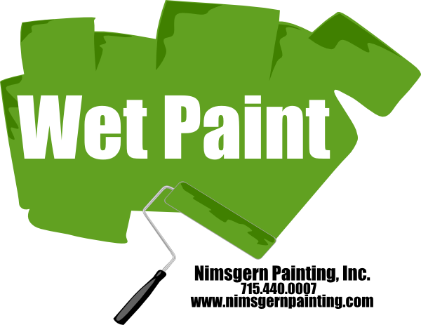 Painting Clipart Wet Paint - Your Friend Is Sick (600x463), Png Download
