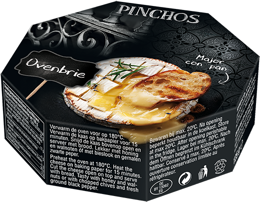 Pinchos Ovenbrie 50 - Product (550x450), Png Download