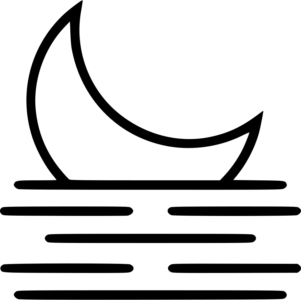 Moon Fog Comments - Clip Art (980x978), Png Download