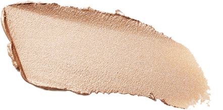 This Champagne Gold Highlighter Comes With A Sponge - Make Up Swipe Png (560x528), Png Download