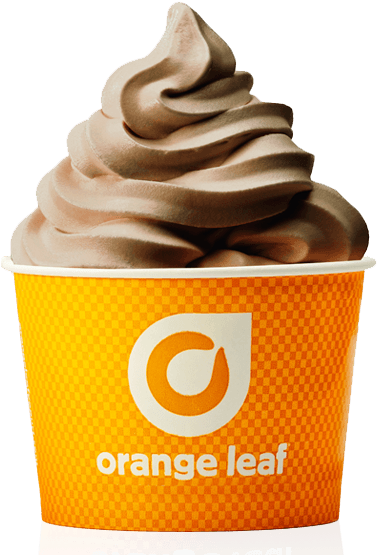 Orange Leaf (449x555), Png Download