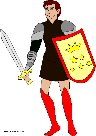 Raster Coloring Prince And Tower 1182&10931715 - Принц Клипарт (391x568), Png Download