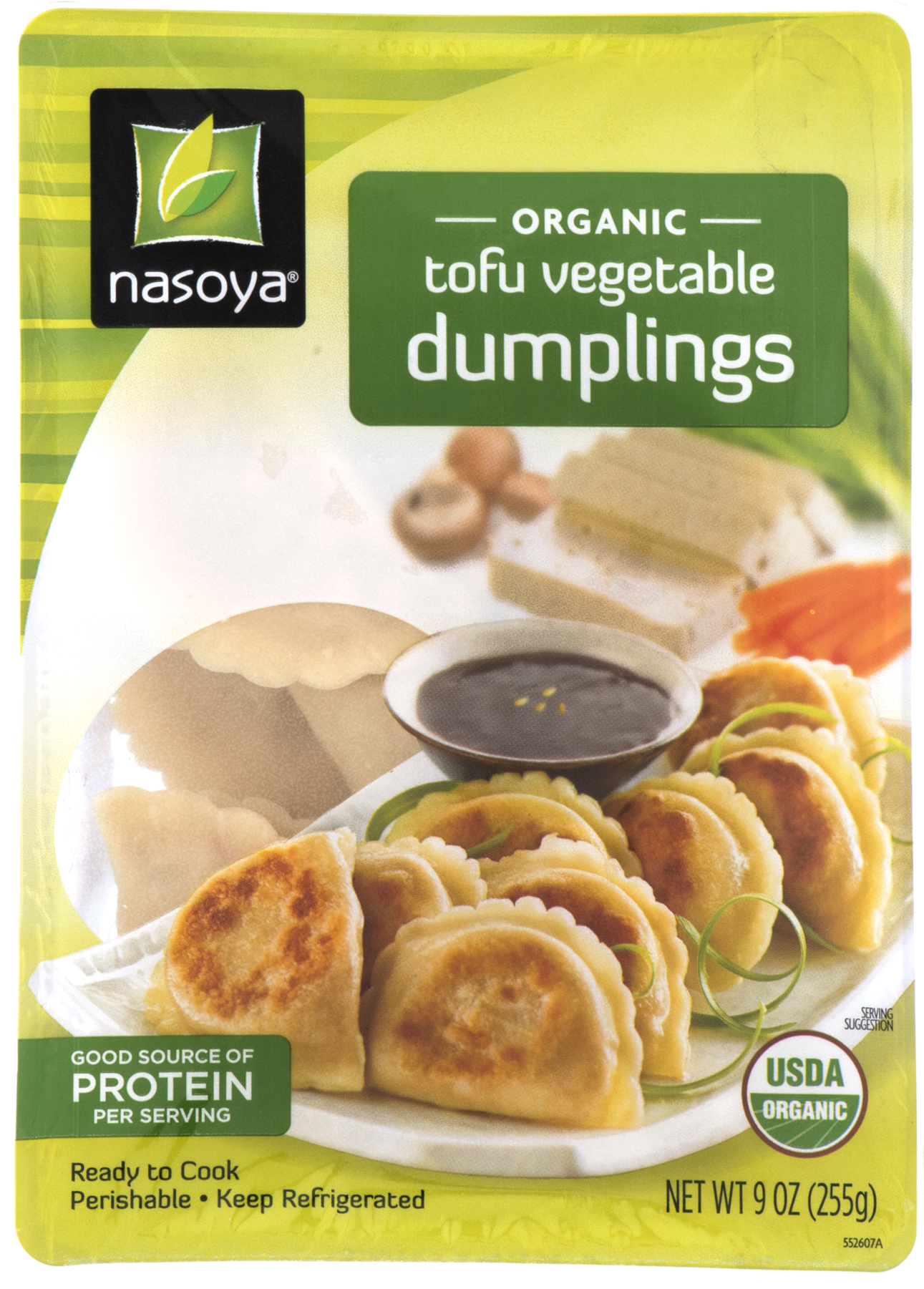 Nasoya Dumplings, Organic, Tofu Vegetable - 9 Oz (1800x1800), Png Download