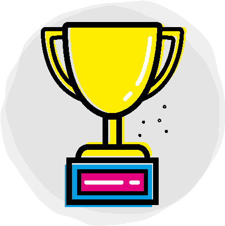 International Reach - Trophy (500x500), Png Download