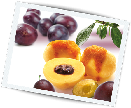 Dumplings With Plum Filling - Peach (450x450), Png Download