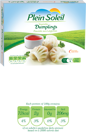 Vegetable Dumplings - Bánh (400x450), Png Download