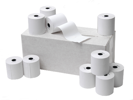 76 X 76 Grade 2 Ply Till Rolls - Till Rolls (450x338), Png Download